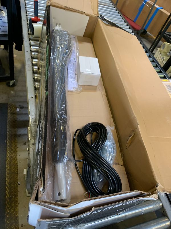 Photo 1 of Mighty Mule MM572W HD Dual Arm Gate Openers 12 V Wireless AC/Battery Powered Automatic Gate Opener