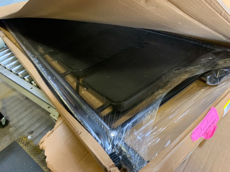 Photo 1 of 7 Step Folding Ladder,Heavy - Duty Step Stool with Anti - Slip Pedal and Handrails, 330lbs Portable Sturdy Carbon Steel Ladder for Home & Kitchen Use,Black