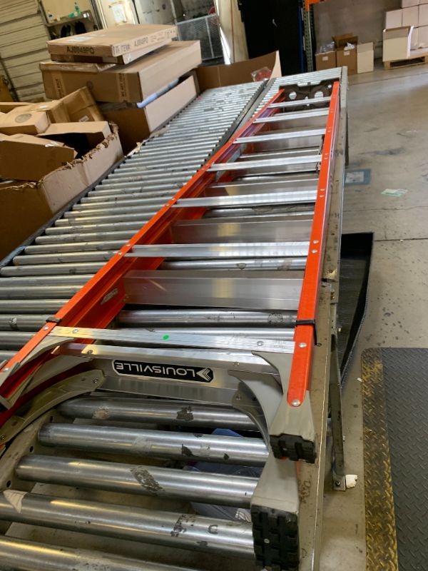 Photo 1 of Louisville Ladder FS1508 Ladder, 8-Foot, Orange