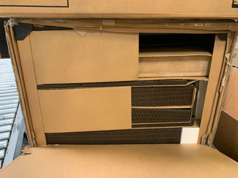 Photo 1 of Homestyles 6800-40 4-Seat Sectional, Beige/Brown