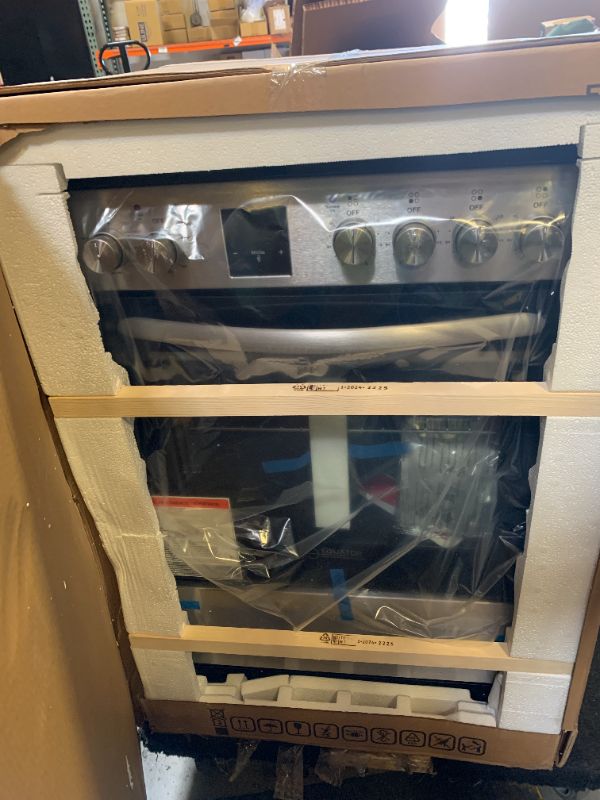 Photo 1 of Equator 24" Electric Range in STAINLESS, Ceramic Cooktop, Convection Oven & Air Fry Function – Compact Freestanding Stove for Baking, Broiling, Grilling, Air Frying & Everyday Cooking