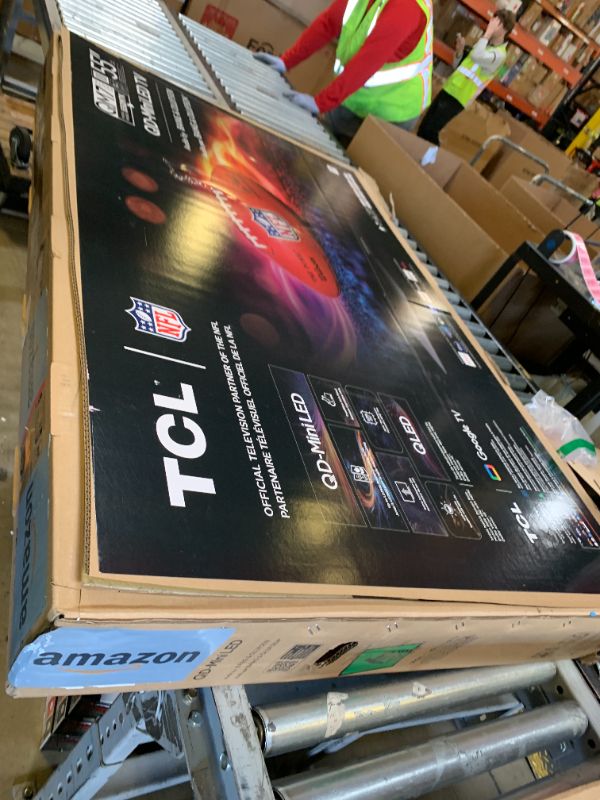 Photo 1 of TCL 55 Inch Class QM7K Series | Mini LED QLED 4K HDR | 55QM7K, 2025 Model | 120HZ-144HZ Anti Reflective Screen Smart Google TV Dolby Atmos Onkyo Audio | Voice Remote Alexa Gaming Streaming Television