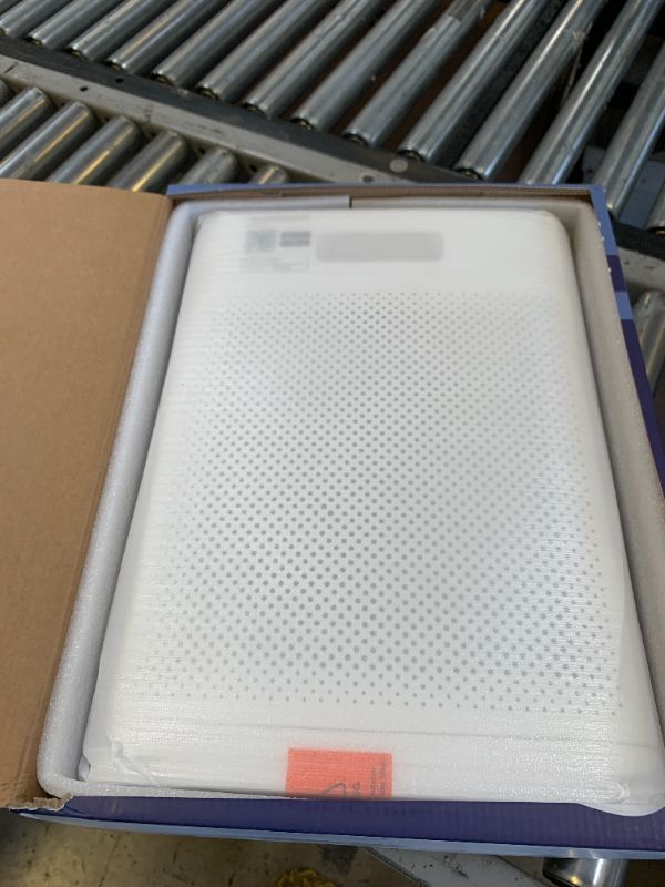 Photo 1 of ECOSELF Smart Air Purifier for Home Large Rooms, with WiFi Control, Covers Up to 2400 Ft², Smart Mode, AQI Display, 22dB Sleep Mode & Aromatherapy with 2X-Power Filtration, HAP603WF, Bright White