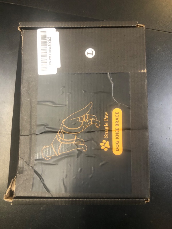 Photo 1 of Adjustable Dog Knee Brace for Hind Leg - Double Leg Orthopedic Support with 4 Metal Stabilizers, Vest Design Dog Leg Brace for ACL/CCL Tear, Luxating Patella, Arthritis & Post-Surgery Rehab (L)