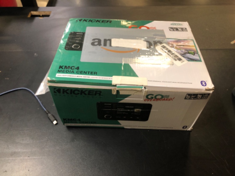 Photo 1 of Kicker 46KMC4 Weather-Resistant Gauge-Style Media Center with Bluetooth