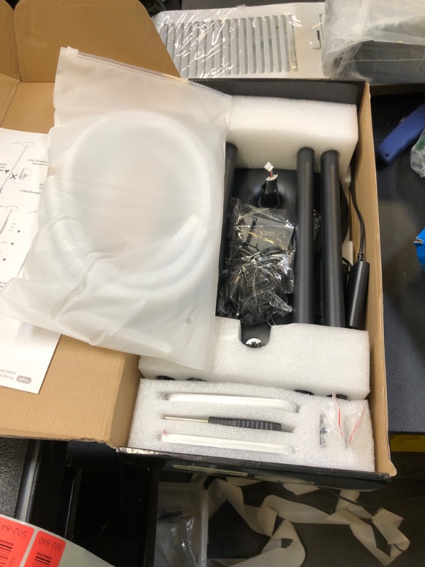 Photo 1 of **1 PACK** Vexinat Corner Floor Lamp - LED Corner Lamp with App/Remote/Button Control, Smart LED Floor Lamp with Music Sync and 16 Million Colors, Color Changing Standing Lamp for Living Room, Bedroom