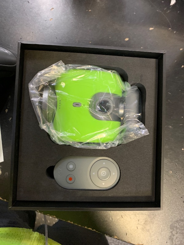 Photo 1 of XbotGo Chameleon AI Auto Sports Action Camera - 4K 60FPS Soccer Camera and Basketball Tracking Camera for Team Sports, Live Streaming, No Subscription, Works with iOS & Android (Lemon Green)