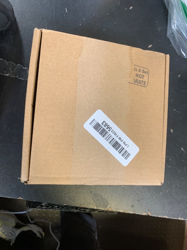 Photo 1 of 1 Pack Adjustable Garage Parking Sensor Aid with with Red/Yellow/Green LED Display, Garage Parking Aid Set Stop Distance 6"–6 ft, Battery (Not Included) or USB Powered, No-Drill Installation (Black)