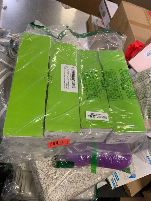 Photo 1 of KOTANG 218A Toner Cartridge 4 Pack Compatible with HP 218A 218X Toner Cartridge Work with Laserjet Pro 3201dw MFP 3301cdw 3301fdw 3301sdw Printer (B/C/Y/M)