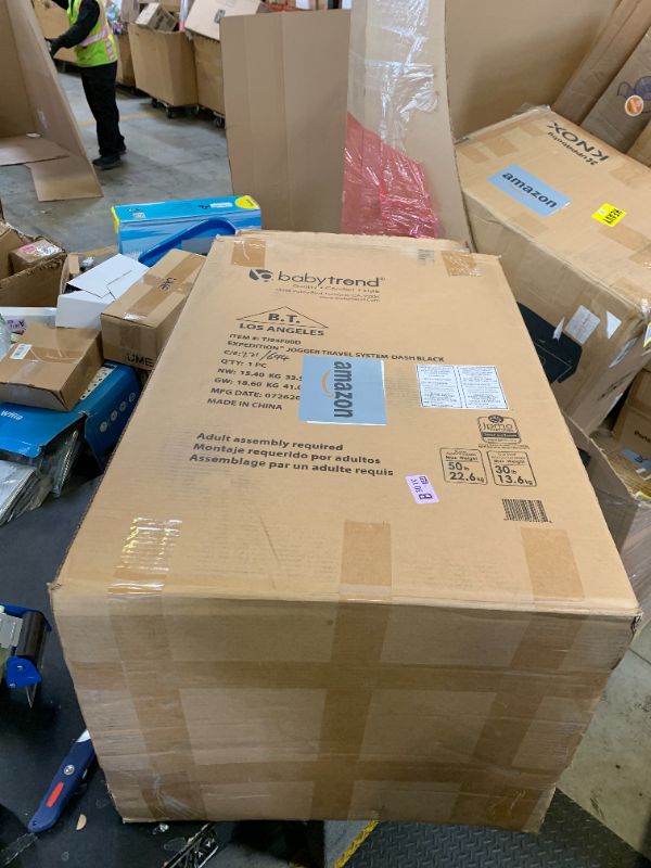 Photo 1 of baby Trend Expedition® Jogger Travel System with EZ-Lift™ Infant Car Seat, Dash Black