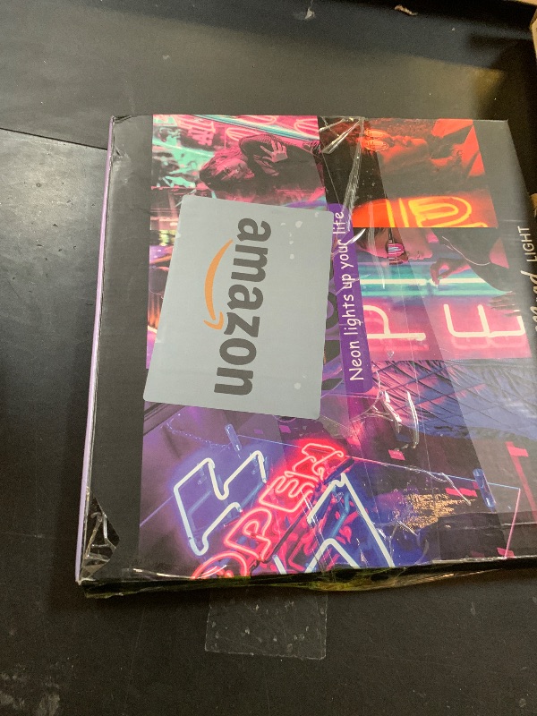 Photo 1 of Ineonlife Open Neon Signs,Bright Led Light High Visibility Advertisement Board Electric Display Sign Walls Window Door Bar Shop Coffee Salon Hotel Store(USB Powered/13.4 * 11.8 in)