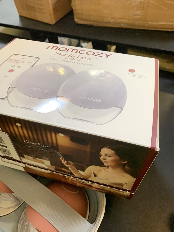 Photo 1 of Momcozy Wearable Breast Pump, Hands Free Upgraded Mobile Flow | M9, App Discreet Control with Personalized Multi-Modes & 15 Levels, Wearable Breast Pump 24mm, 2 Pack Cozy Red