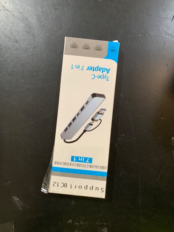 Photo 1 of ?Upgrade? USB C/USB Hub, BERLAT Aluminum 7 in 1 USB C & USB Hub with USB 3.0, USB 2.0 Ports for PC/Laptops/MacBook Pro/Air/iMac/iPad and More Devices