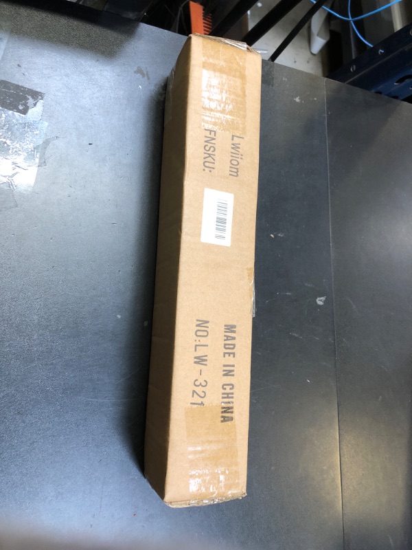 Photo 1 of Lwiiom Matte Black Curtain Rods for Windows 16 to 28 Inch, Adjustable Drapery Rods with Aluminum End Cap and Full Surround Brackets,1-Inch Window Curtain Rod for Wall and Ceiling Mount