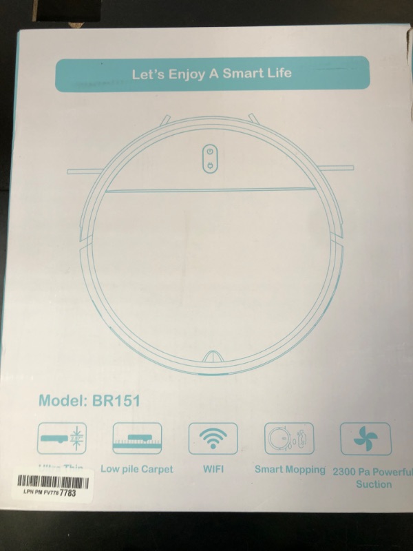 Photo 1 of ZCWA Robot Vacuum and Mop Combo, Anti-Hair Tangle Design for Pet Hair,Self-Charging, Powerful Suction, APP/Remote/Voice Control, Ideal for Hard Floors, Carpets