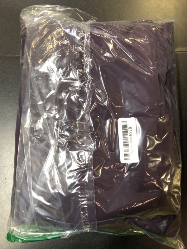 Photo 1 of Xscape Women's Long Off The Shoulder Scuba Crepe Slit Dress (Reg and Petite), Mulberry, 14