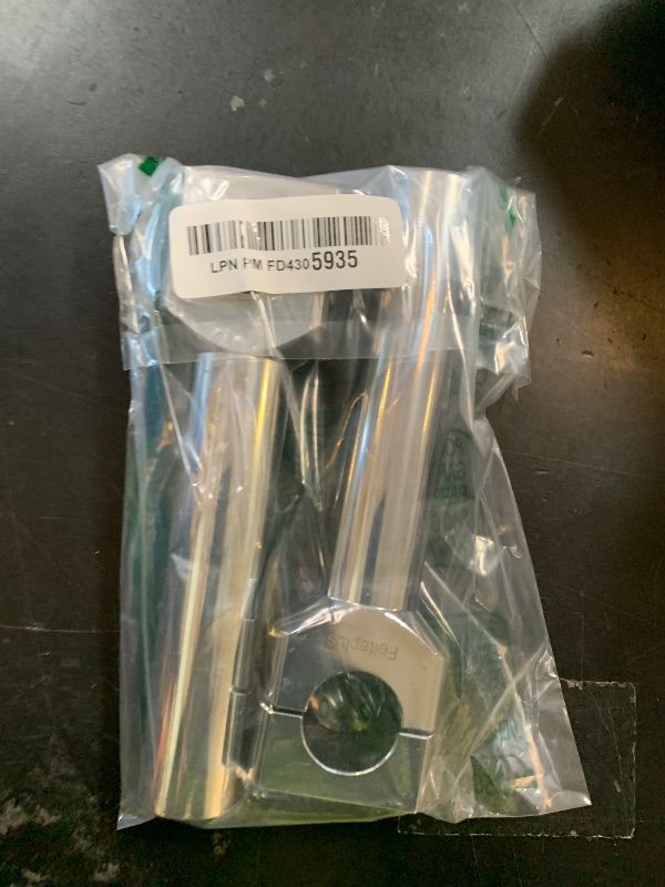 Photo 1 of 1" Handlebar Bar Risers Motorcycle Bar Clamps For Streetbob, Goldfire Straight One Piece Tall Handle Bar Riser Extension Kit Compatible With Harley Chrome. 5.51" Raise