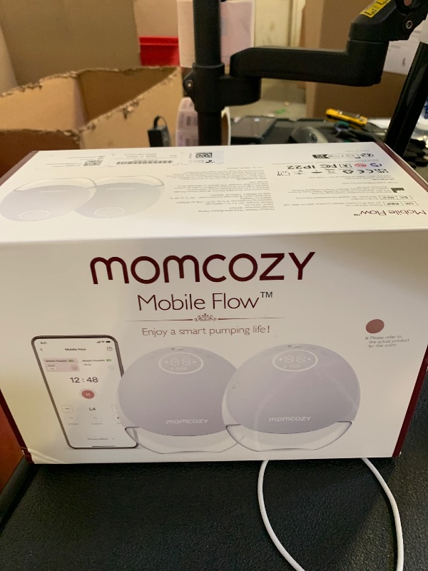 Photo 1 of Momcozy Wearable Breast Pump, Hands Free Upgraded Mobile Flow | M9, App Discreet Control with Personalized Multi-Modes & 15 Levels, Wearable Breast Pump 24mm, 2 Pack Cozy Red