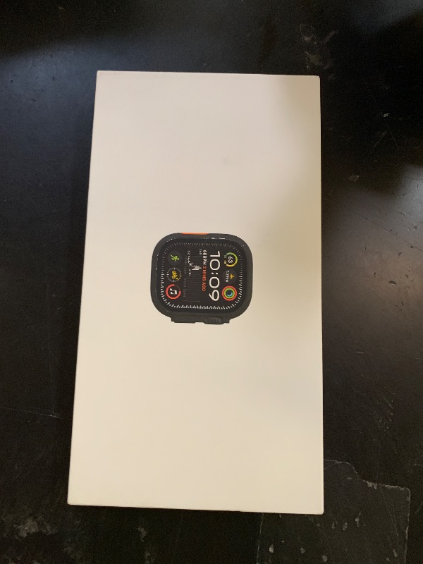 Photo 1 of Apple Watch Ultra [GPS + Cellular 49mm] Titanium Case with White Ocean Band, One Size (Renewed Premium)