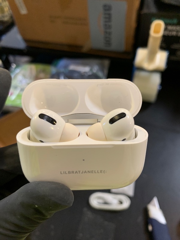 Photo 1 of Apple AirPods Pro (2nd generation) with MagSafe Charging Case (USB-C) (Renewed)