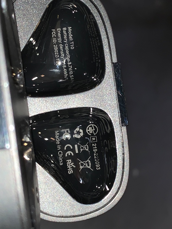 Photo 1 of Haqquio Wireless Earbuds, Bluetooth Headphones with Deep Bass Stereo, 48H Playback Ear Buds with LED Power Display, Lightweight, IPX7, in-Ear Earphones with Mic for iPhone/Android/iPad, Black