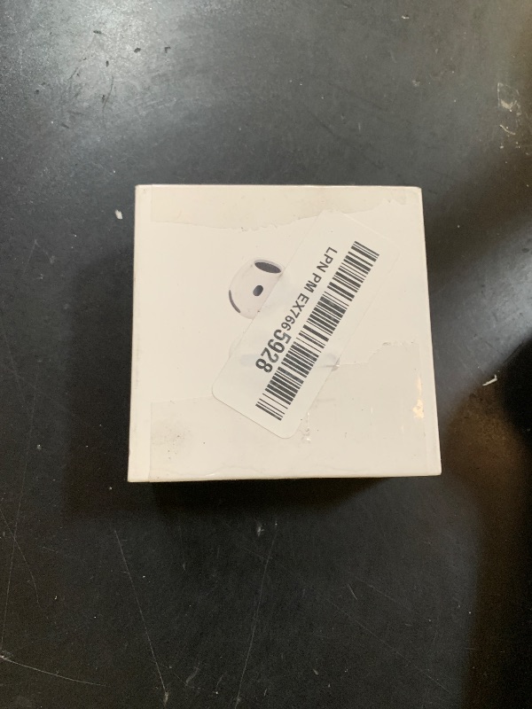 Photo 1 of Apple AirPods 4 Wireless Earbuds, Bluetooth Headphones, Personalized Spatial Audio, Sweat and Water Resistant, USB-C Charging Case, H2 Chip, Up to 30 Hours of Battery Life, Effortless Setup for iPhone