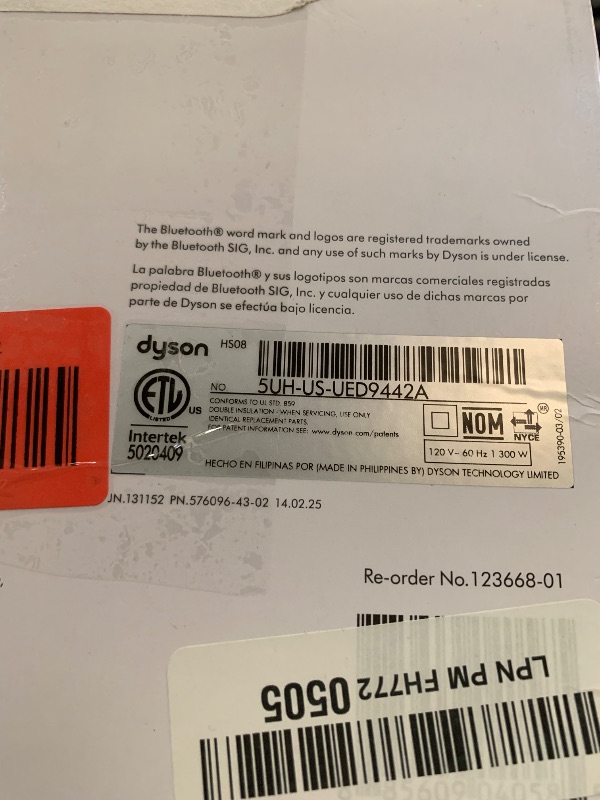 Photo 1 of Dyson Airwrap i.d. Multi-Styler, Allure Winner, Bluetooth Connected, No Heat Damage, 6-in-1 Versatility, Intelligent Hair Styler