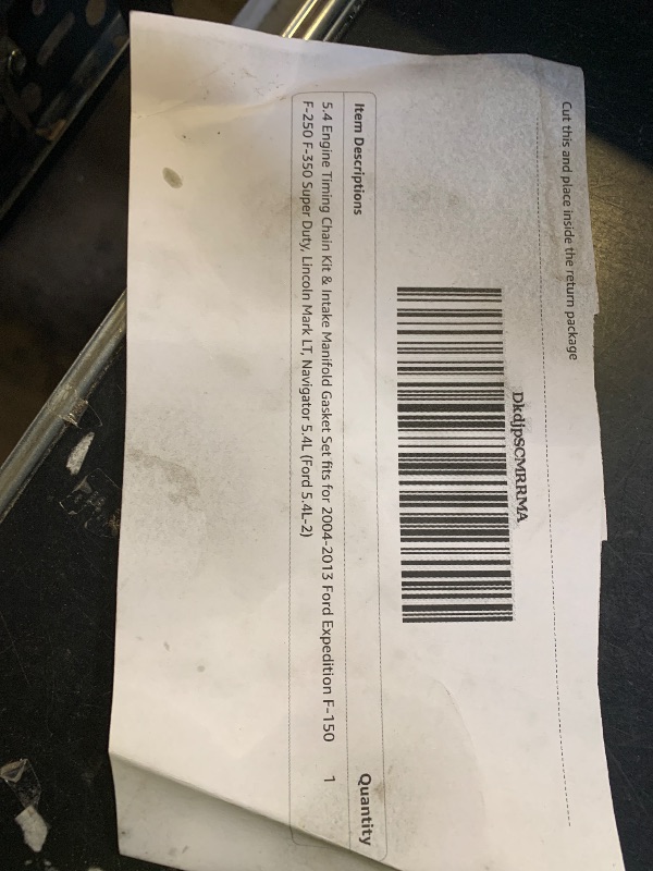 Photo 1 of ENGINE TIMING CHAIN KIT & INTAKE MANIFOLD GASKET FOR 2004-2013 FORD EXPEDITION F-150 F-250 F-350 SUPER DUTY LINCOLN MARK LT 
