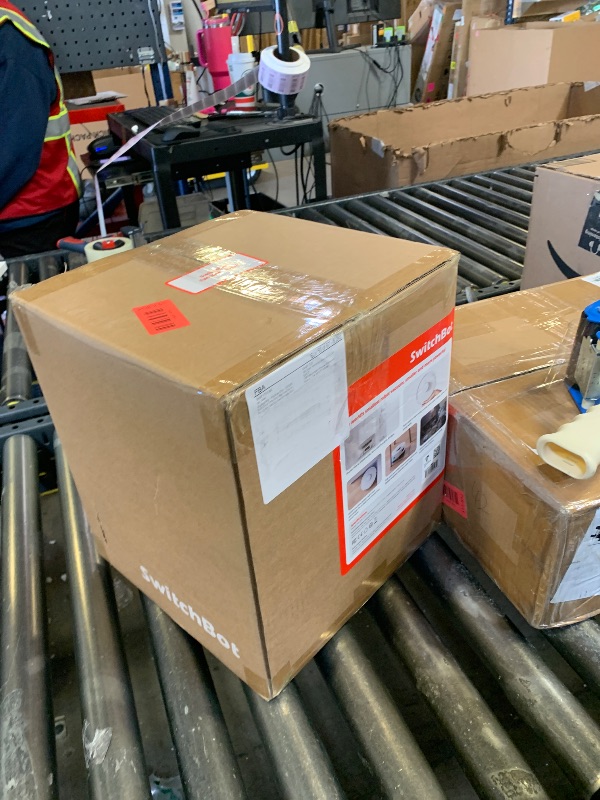 Photo 1 of SwitchBot K11+ Robot Vacuum & Mop with Matter, 6000Pa Suction, 90-Day Hands-Free Self-Emptying, LDS Navigation, 3.6? Ultra-Slim, Anti-Tangle for Pet Hair, Works with Alexa, Google Home, Apple Home