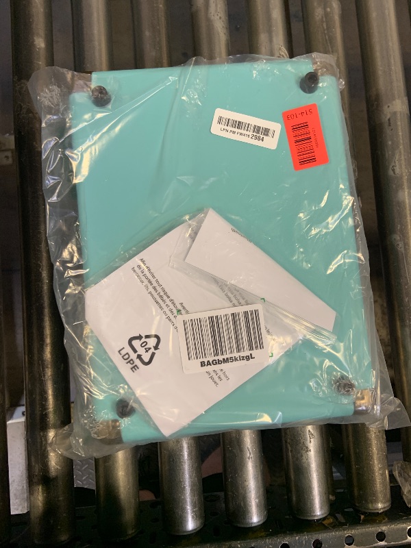 Photo 1 of **SELLING FOR PARTS**Record Player with Speakers 3-Speed Bluetooth Suitcase Portable Vinyl Record Player Belt-Driven RCA Line Out AUX in Headphone Jack Vinyl Vintage Turntable Blue