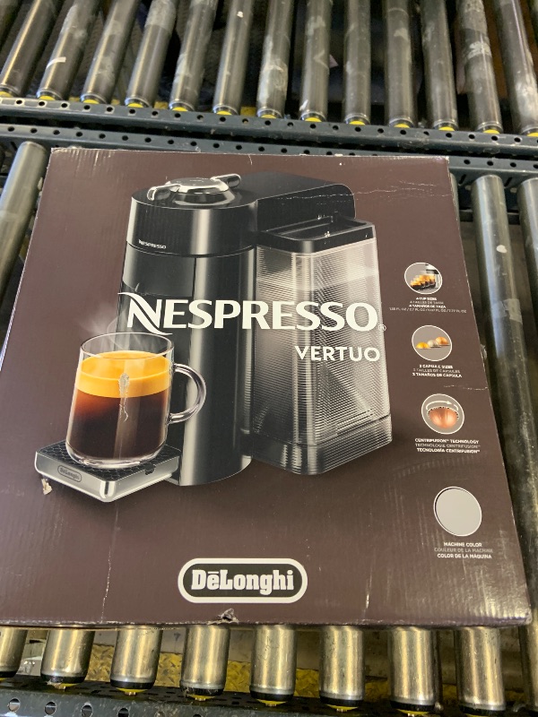 Photo 1 of Nespresso Vertuo Coffee and Espresso Machine by De'Longhi, 1597 milliliters, Silver