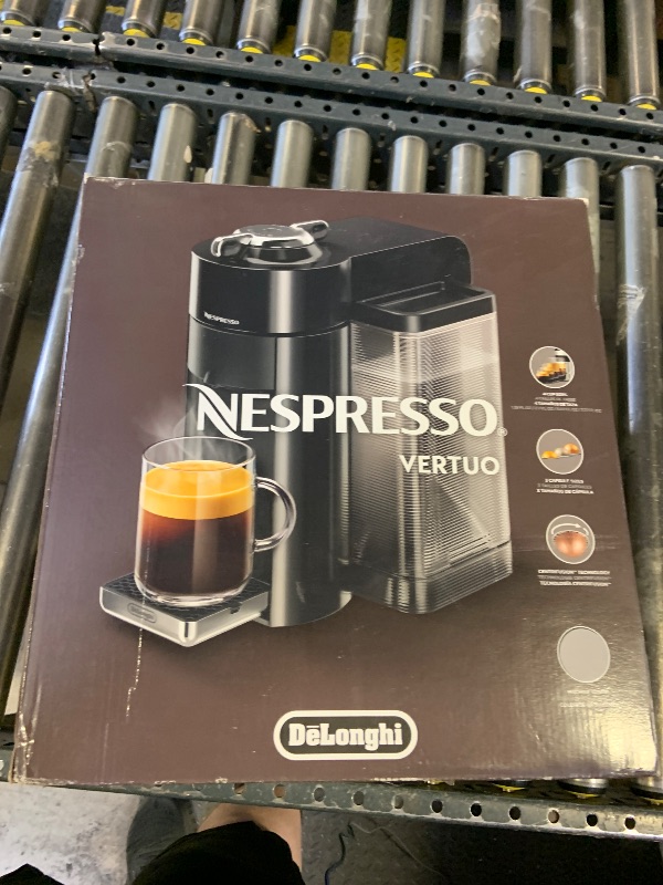 Photo 1 of Nespresso Vertuo Coffee and Espresso Machine by De'Longhi, 1597 milliliters, Silver
