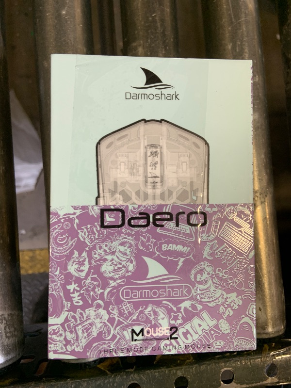 Photo 1 of Darmoshark M2 Wireless Gaming Mouse,Tri-Mode 4K/USB-C/Bluetooth Mouse Up to 26000DPI,PAW3395 Optical Sensor Lightweight 42g,5 programmable Button 500MAh Battery Life,Computer Mouse for Laptop,PC(P) 