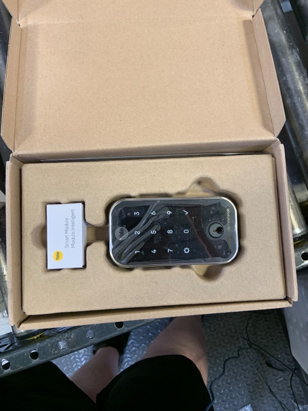 Photo 1 of Yale Assure Lock 2 – Satin Nickel Smart Lock for Front Door with Keypad and Adjustable Entry Codes (No Wi-Fi) and Deadbolt – Secure Keyless Entry Door Lock, YRD420-BLE-619