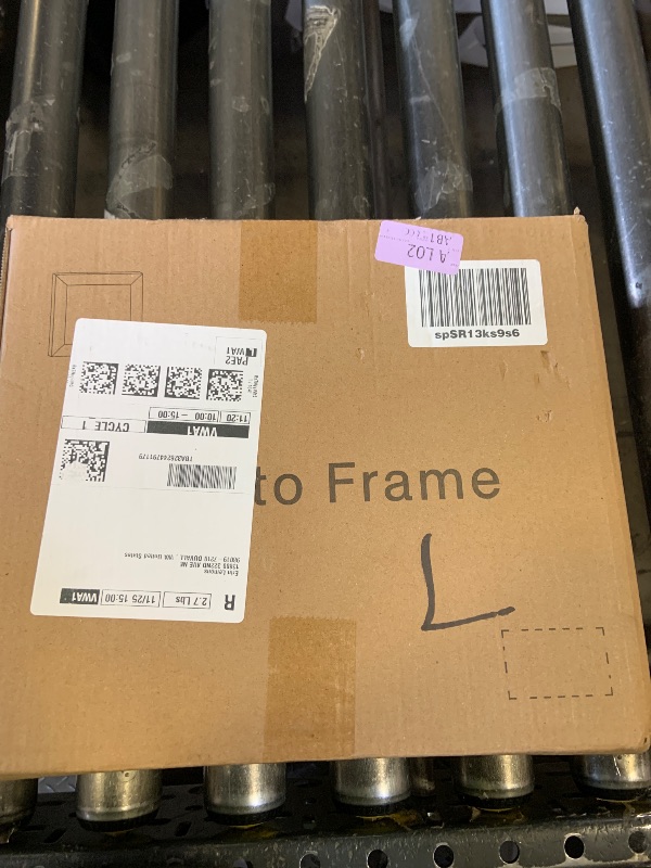 Photo 1 of **DAMAGED** Dononr Hidden Gun Storage, Hidden Gun Safe for Pistols with Magnetic, Wooden Picture Frames for Handgun, Hidden Storage Gun Safe Home Furniture, Concealment Furniture Picture Frame Box, Black