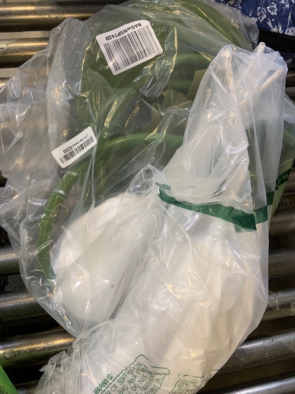 Photo 1 of WARMALL 3PCS Giant Flowers for Decoration, 5.9Ft Large Artificial Silk and Foam Flower with Stems and Stands, Wedding Party Banquet Home Garden Shop Window Photography Props Background Decor?White?