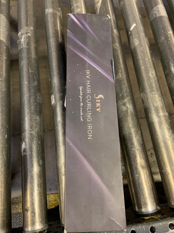 Photo 1 of 1 1/4 Inch Extra Long Barrel Curling Iron, Ceramic Tourmaline Curling Wand Professional Dual Voltage