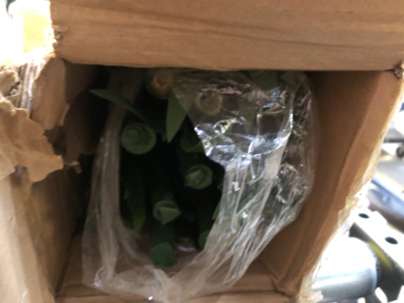 Photo 1 of HOUSESET 6ft Artificial Bamboo Tree 10 Pack, Fake Bamboo Plant with Encrypted Silk Leaves for Garden Yard Indoor Outdoor Decor, Privacy Waterproof Faux Plants (6ft / 182cm)