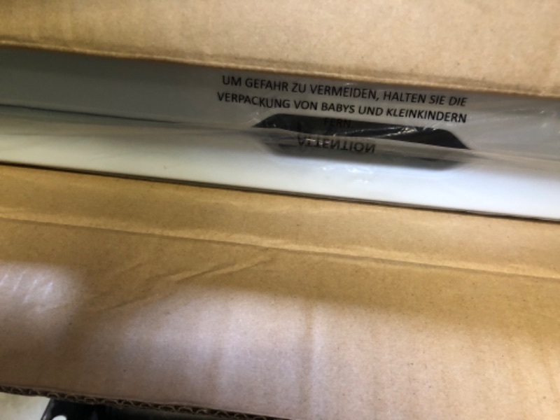 Photo 1 of FDW 6 Foot Folding Camping Table for Picnic Table Party Table, White