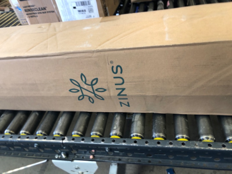 Photo 1 of Zinus 8 Inch Foam and Spring Hybrid Mattress [New Version], Queen, Fiberglass Free, Medium Firmness, Durable Support, Certified Safe Foams & Fabric, Mattress in A Box