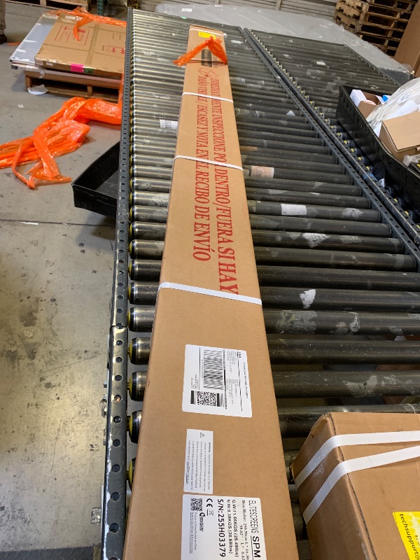 Photo 1 of -- FACTORY SEALED -- Elite Screens Spectrum2, 100-inch 16:9, 12-inch Drop, Electric Motorized Drop Down Projection Projector Screen, SPM100H-E12 --FACTORY SEALED--