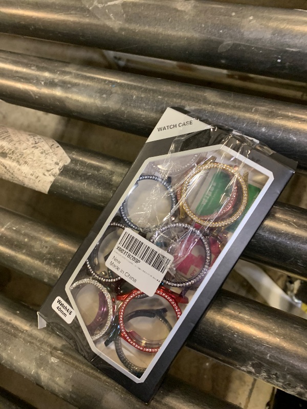 Photo 1 of [12Pack] RICHONE Compatible with Samsung Galaxy Watch 5 & Watch 4 & FE 40mm Screen Protector Rhinestone Cases, Bling Diamonds All-Around Protective Soft Covers Accessories Galaxy Watch FE 4/5 40mm