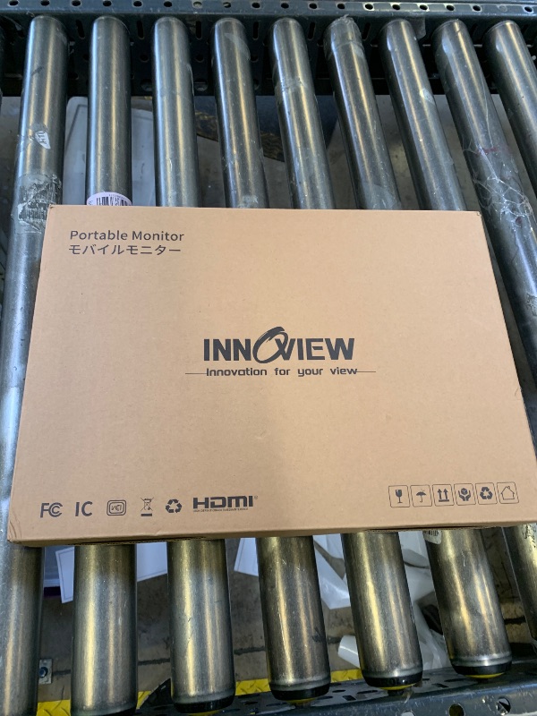 Photo 1 of InnoView Portable Monitor, 15.6 Inch FHD 1080P HDMI USB C Second External Monitor for Laptop, Desktop, MacBook, Phones, Tablet, PS5/4, Xbox, Switch, Built-in Speaker with Protective Case