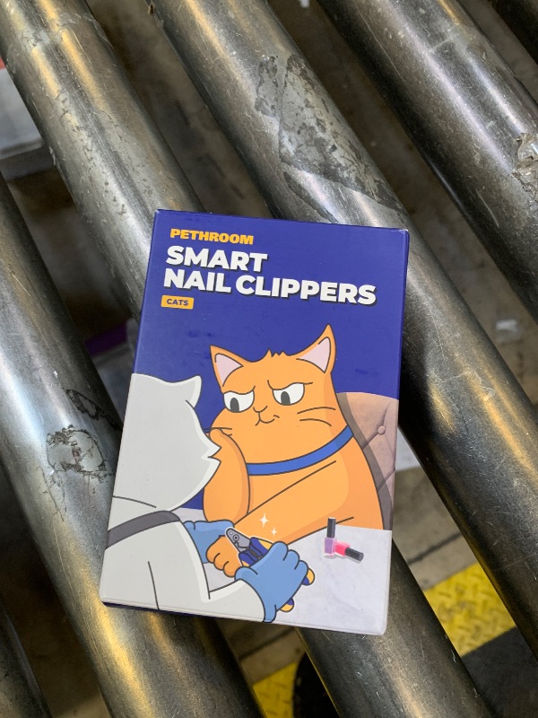 Photo 1 of [PETHROOM] Cat Nail Clipper Trimmer for Indoor Cats with Circular Cut Hole (2mm) | Premium Sturdy Stainless Steel Blade Cat Claw | Safe, Easy, Accurate, Quiet & Fast | Avoid Overcutting