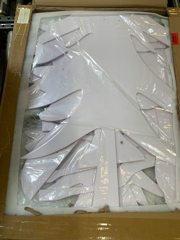 Photo 1 of Memorywuu 4 Pcs Outdoor 2D Christmas Tree Deer Family Silhouette Set Outdoor PVC Christmas Yard Decoration 2.5 ft/3.5 ft Deer 4 ft/ 5 ft Tree Weather-Resistant Yard Display for Holiday Decor, No LED