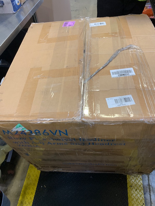 Photo 1 of CHITA Power Recliner Chair Swivel Glider, FSC Certified Upholstered Living Room Nursery Reclining Sofa Chair with Lumbar Support, Linen