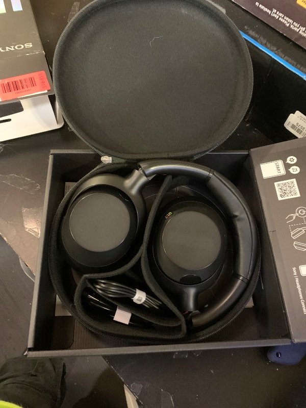 Photo 1 of Sony ULT WEAR Over-Ear Noise Canceling Bluetooth Headphones with Alexa Built-in, Comfortable Design, 30-Hour Battery, Massive Bass, & Signature Noise Canceling Found in 1000X Series, Black