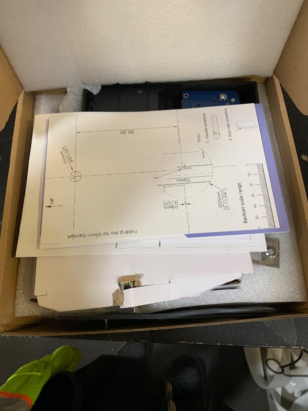 Photo 1 of Ulecoce Fingerprint Keypad Deadbolt with Handle Set, Keyless Entry Door Lock, Door Locks for Front Door Lock Set, App Control, Auto Locking, Easy to Install, Matte Black