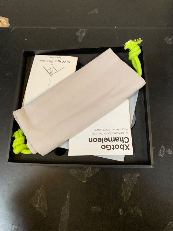 Photo 1 of XbotGo Chameleon AI Auto Sports Action Camera - 4K 60FPS Soccer Camera and Basketball Tracking Camera for Team Sports, Live Streaming, No Subscription, Works with iOS & Android (Lemon Green)