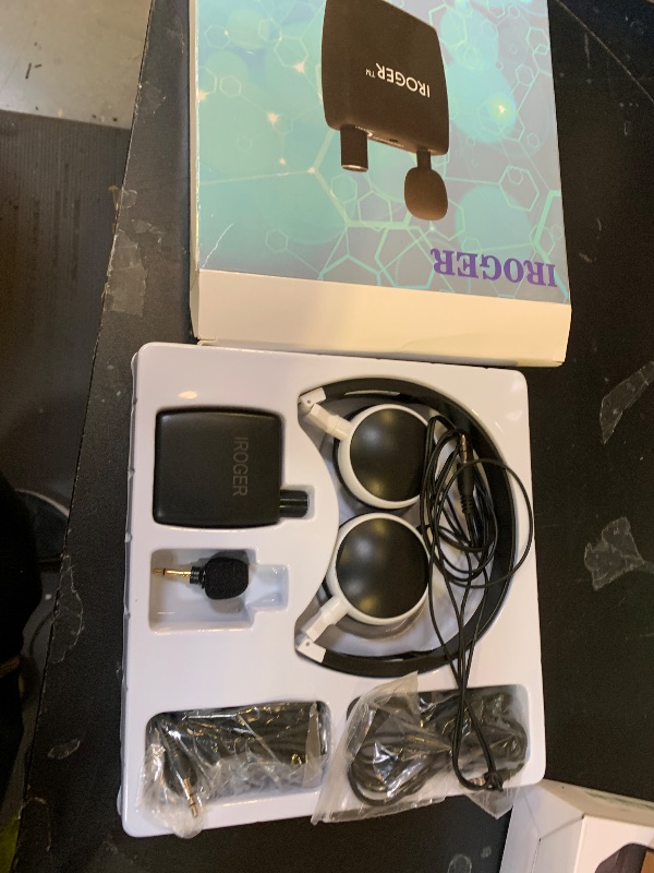 Photo 1 of IROGER Rechargable Hearing Amplifier for Seniors, Personal Sound Amplifier